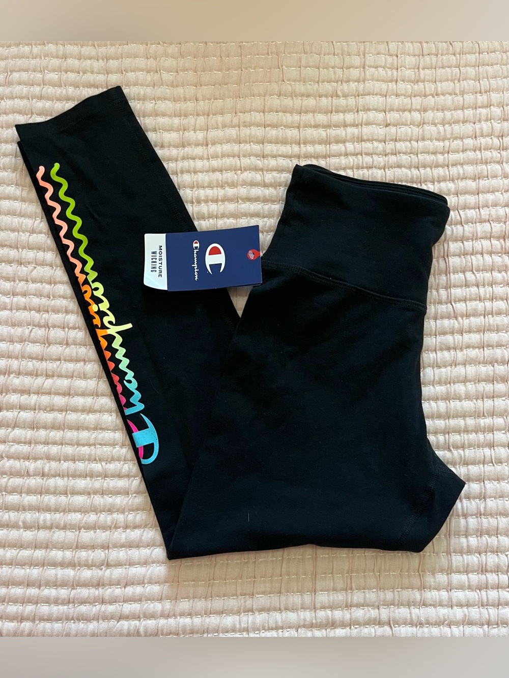 New Champion Black Leggings tight fit size small